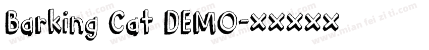 Barking Cat DEMO字体转换